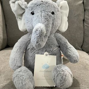 Cloud island elephant plush toy